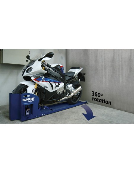 Sistema antirrobo de moto para garaje Bunker Park&Roll Artago BPR68M