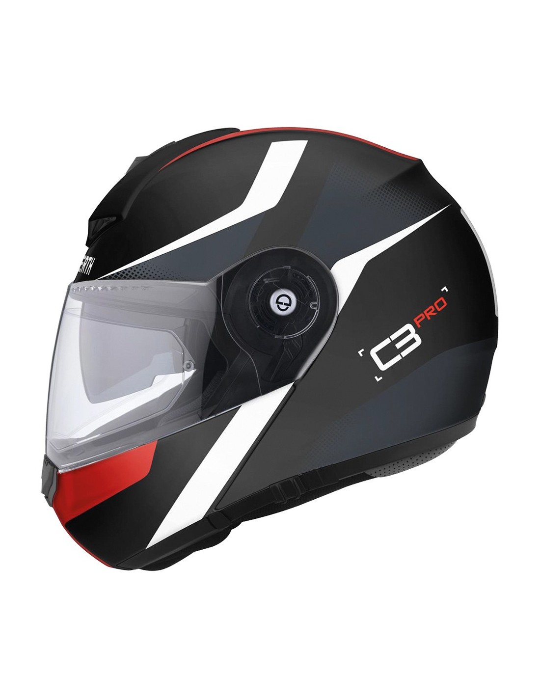 Casco discount modular rojo