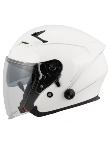 Casco Jet Bluetooth Sena Outstar S Color Blanco Talla L